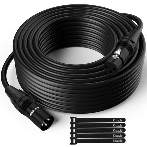 Xlr microphone cable - microphone, feet