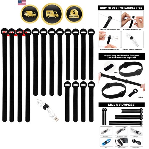 150pcs reusable cable ties - 150pcs,